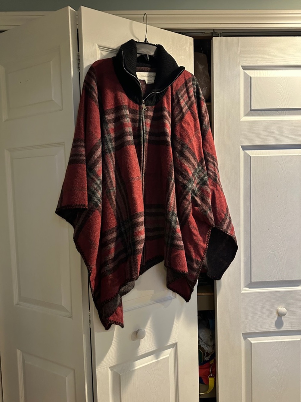 Plaid Cape
